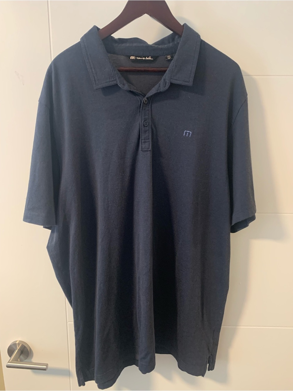 Travis Mathew Dark Navy Polo Shirt